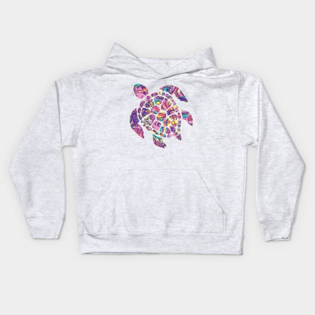 Save Sea Turtles Kids Hoodie by waycoolgifts